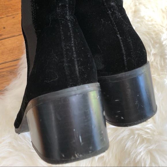 ASOS Velvet Booties - Picture 4 of 6